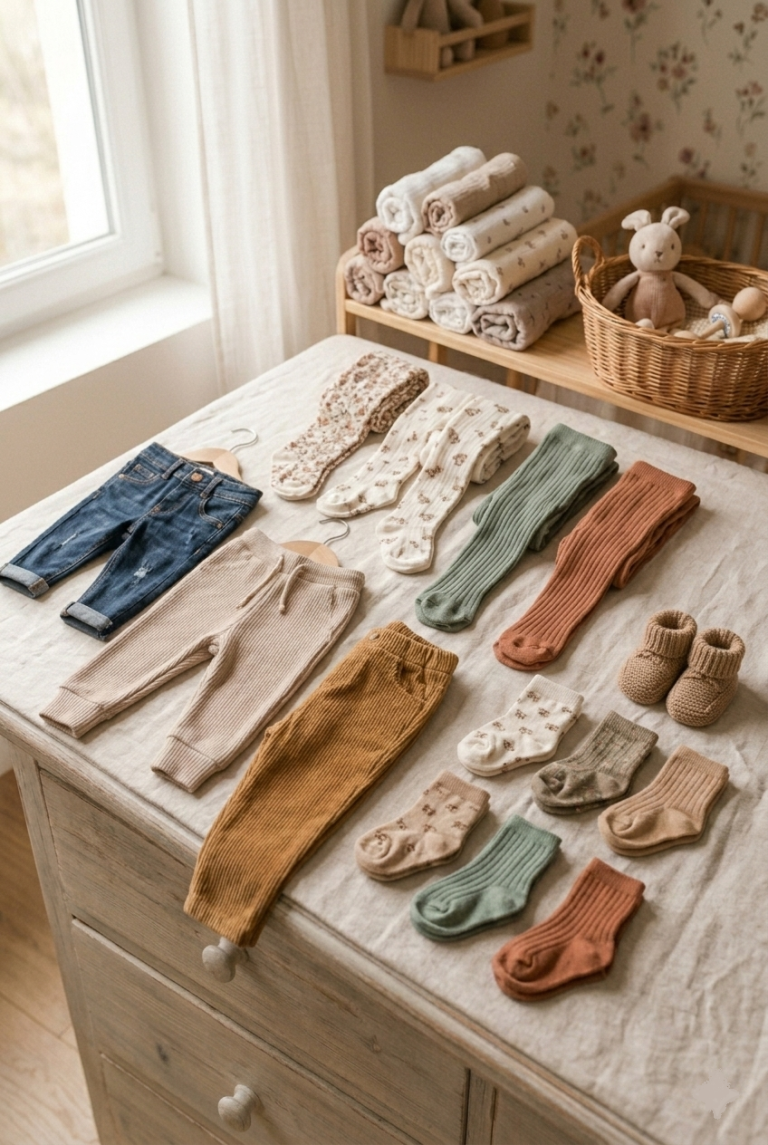 Pantalons, Collants & Chaussettes