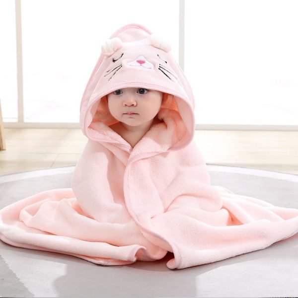 Serviette couverture 2 en 1